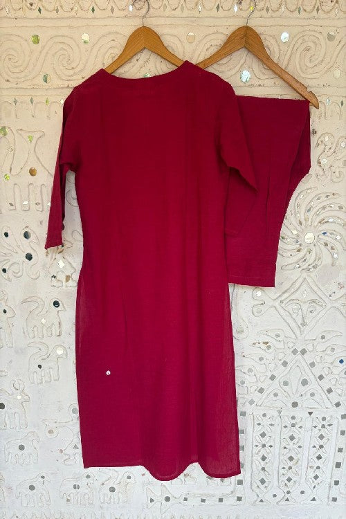 Okhai Endless Pure Cotton Kurta Pant Set | Rescue