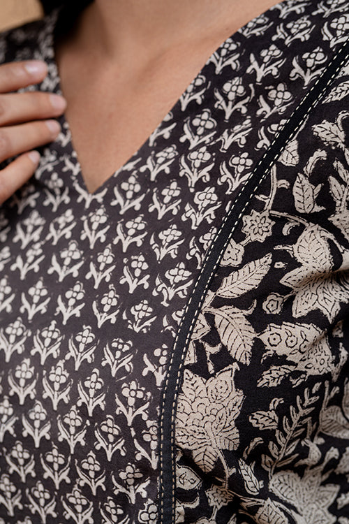 Okhai Ivory Bloom Embroidered Cotton Kurta Pant Set For Women Online