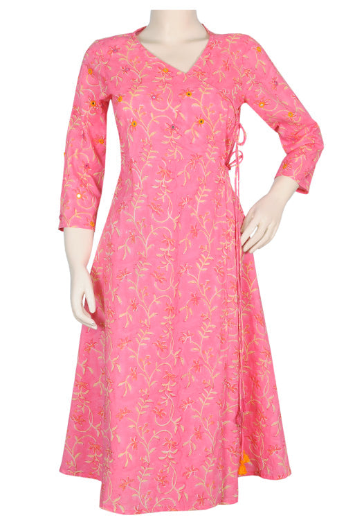 Okhai "Madhumalti" Hand Block Printed Dress