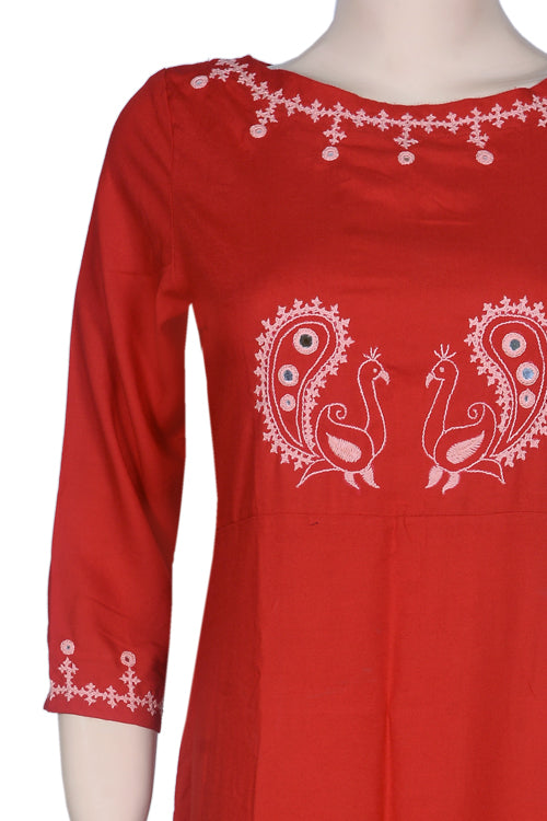 Okhai 'Exotic Rose' Bavariyo Embroidered Dress | Relove