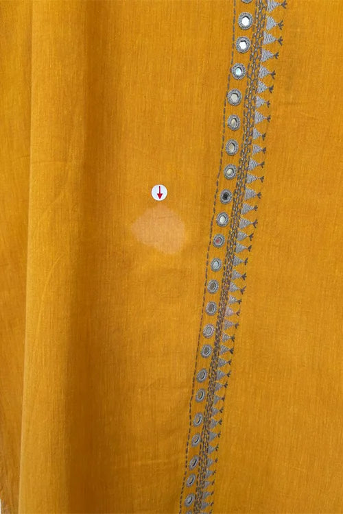 Okhai "Golden Goddess" Embroidery Work Kurta | Rescue
