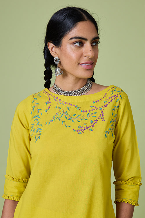 Buy Yellow Kurta Suit Sets for Women by Jaipur Kurti Online  Ajiocom