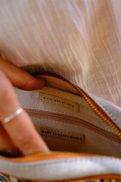 Okhai 'Utsav' Leather Sling Bag