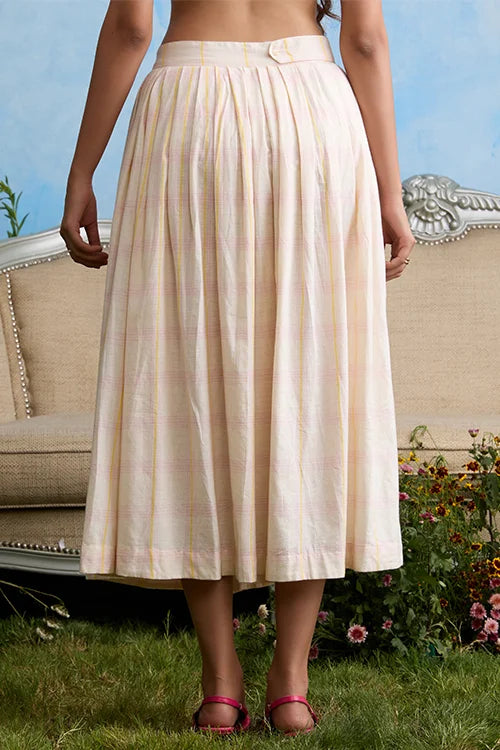 Okhai "Susan" Cotton Handloom Wrap Skirt
