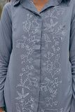 Okhai 'Wildlife' Hand Embroidered Pure Cotton Shirt | Rescue