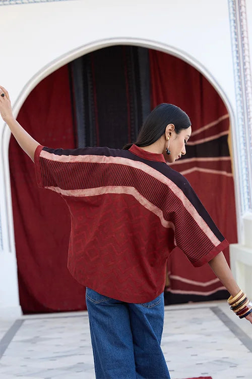 Okhai "Maddar" Cotton Ajrakh Shirt