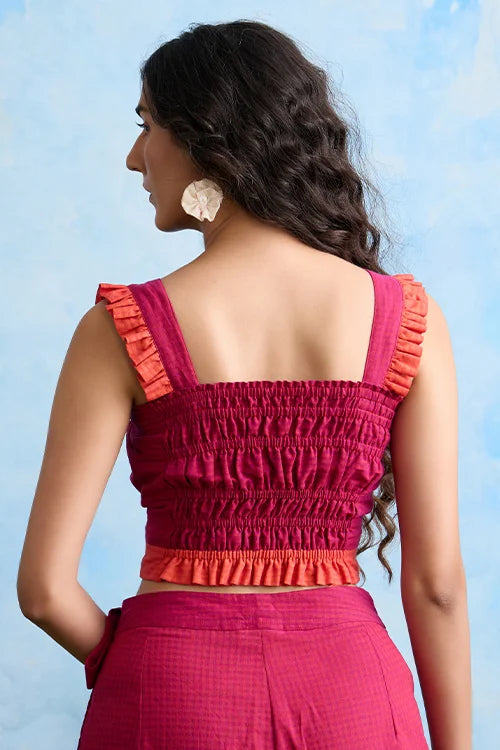 Okhai "Honeyflower" Cotton Sleeveless Top