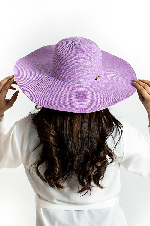 Myaraa Lavender Floppy Hat