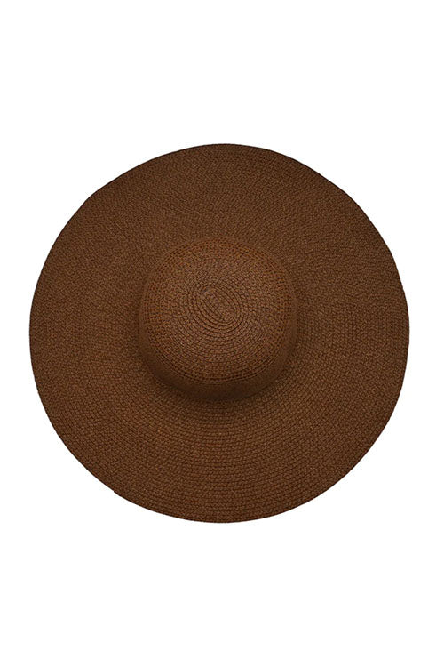 Myaraa Brown Floppy Hat