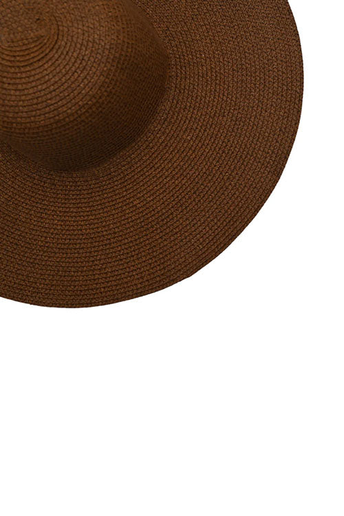 Myaraa Brown Floppy Hat