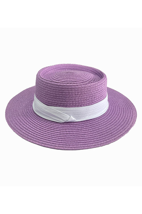 Myaraa Lavender Pork Pie Hat