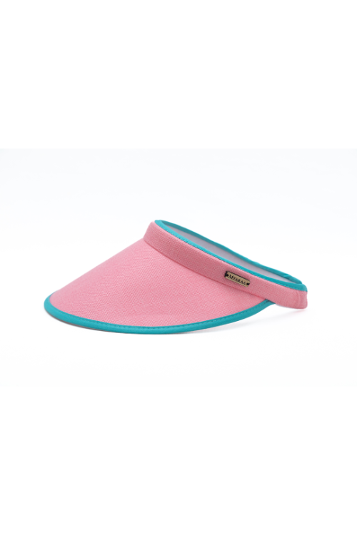 Myaraa Pastel Pink Summer Shade Visor Hat