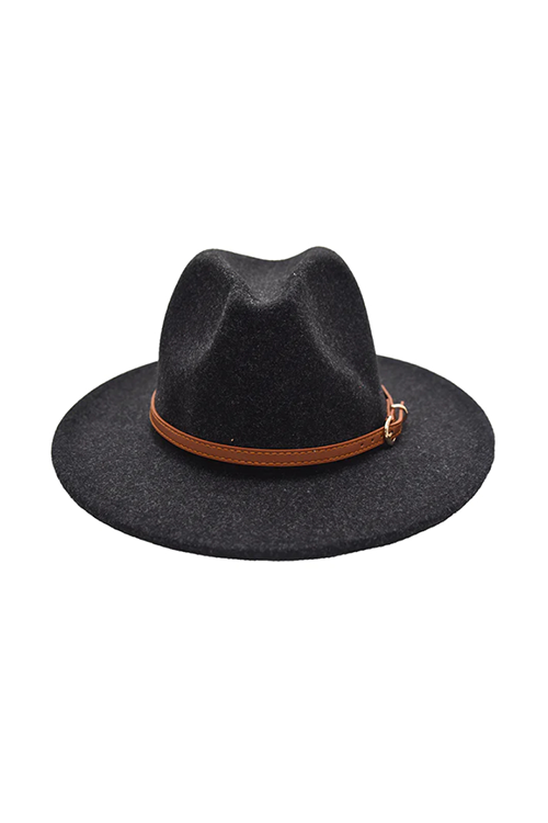 Myaraa Black Sicily Panama Hat