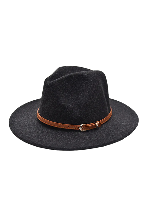 Myaraa Black Sicily Panama Hat
