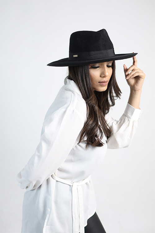 Myaraa Black Mirage Hat