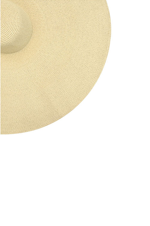 Myaraa Beige Oversized Floppy Hat