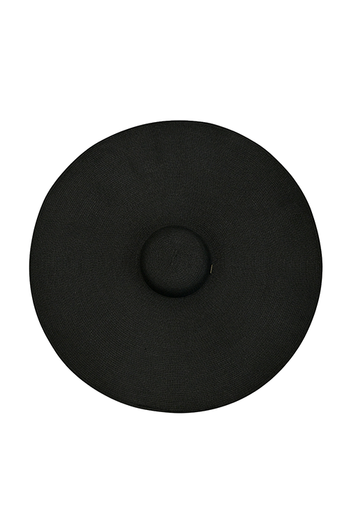 Myaraa Black Oversized Floppy Hat