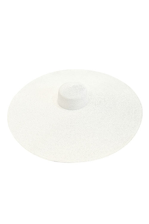 Myaraa White Oversized Floppy Hat
