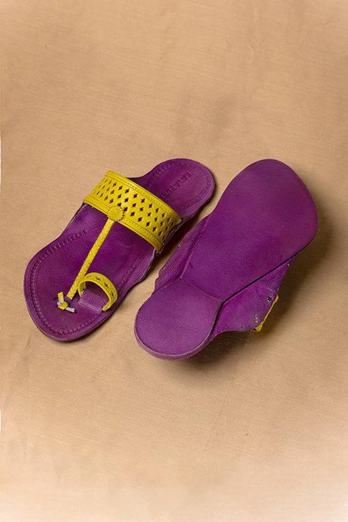 Men Strut In Style: Classic Kolhapuri Chappals In A Burst Of Colors