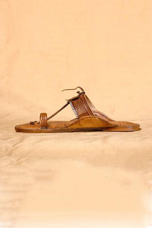 Men Footwear With A Story: Men'S Timeless Heritage Kolhapuri Chappals