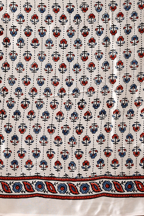 Jahangir Khatri - Bagru Ajrakh Modal Saree