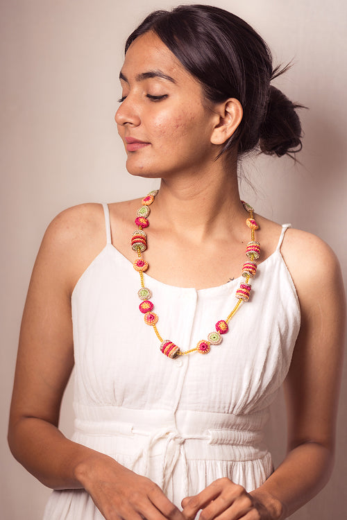 Samoolam Gulnaar Jhilmil - Beads Necklace