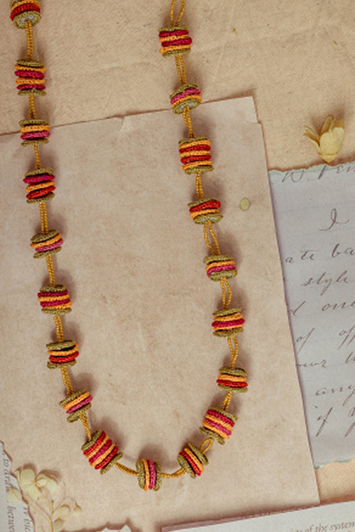 Samoolam Gulnaar Jhilmil - Tikkis Necklace