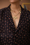 Miharu Jasmine Handmade Brass Necklace For Women Online