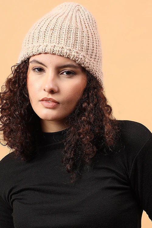 Ajoobaa "Rib Knit" Merino Cap