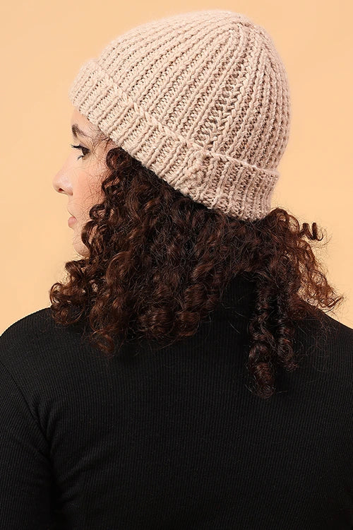 Ajoobaa "Rib Knit" Merino Cap