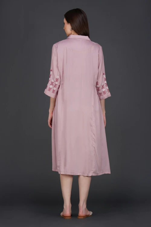 Phae Nima Dusty Pink Dress