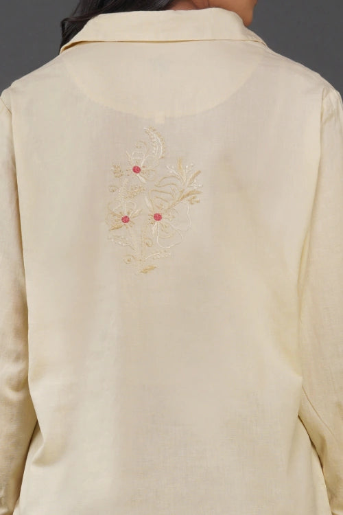 Phae Mona Cream Shirt