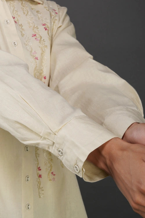 Phae Mona Cream Shirt
