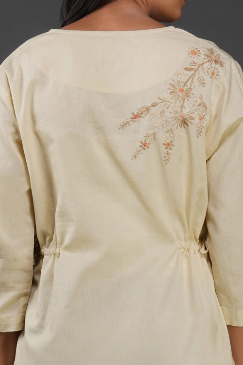 Phae Nargis Cream Top