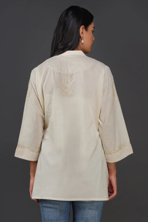 Phae Tara Cream Top