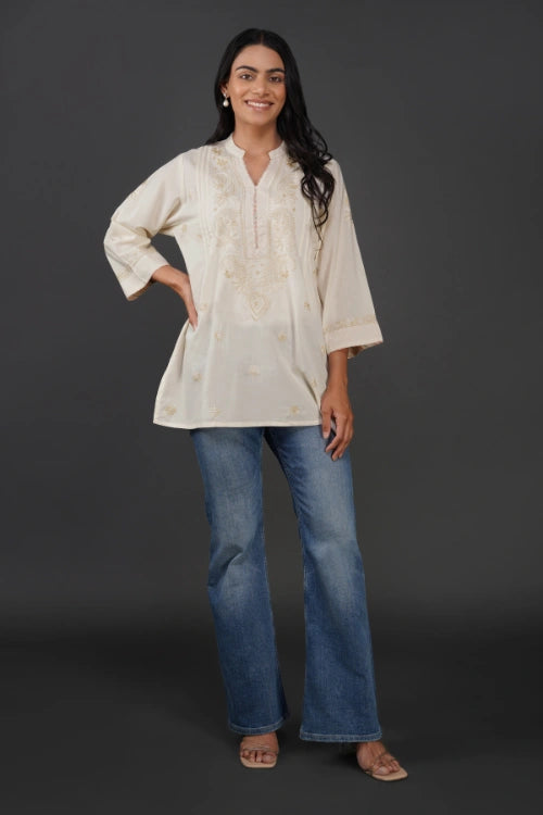 Phae Tara Cream Top