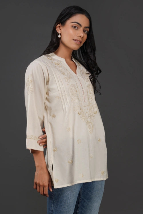 Phae Tara Cream Top