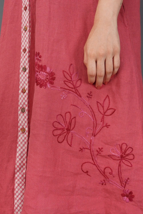 Phae Vida Coral Red Dress