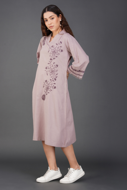 Phae Aaria Kurta In Cotton Slub