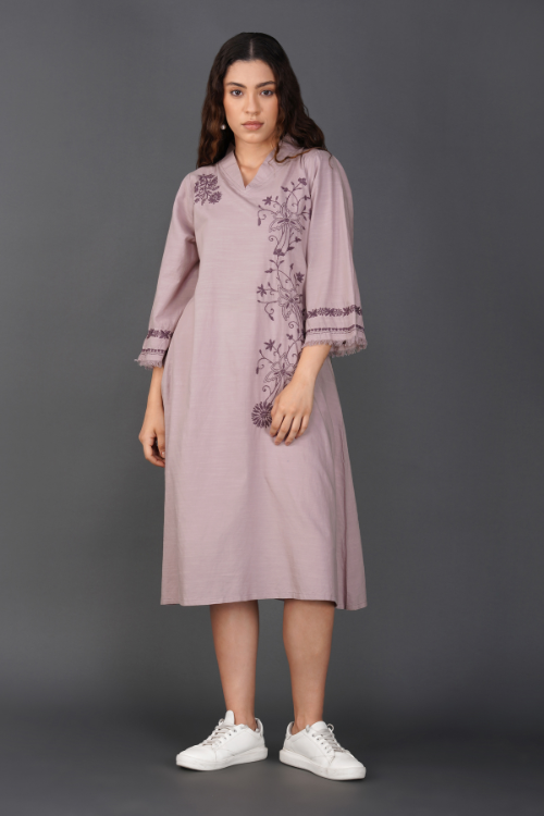 Phae Aaria Kurta In Cotton Slub