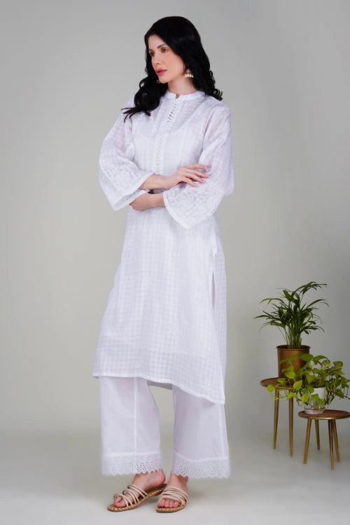 Phae Noor White Kurta