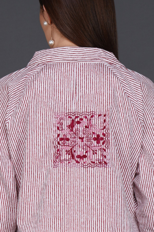 Phae Falak Cotton Kurta In Stripe