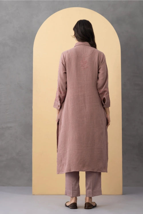 Phae Lily Cord Set In Cotton Crinkle