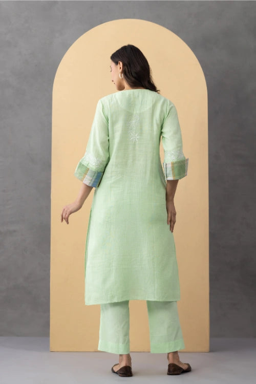 Phae Rose Co-Ord Set In Cotton Crinkle