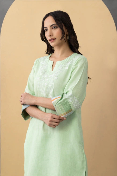 Phae Rose Co-Ord Set In Cotton Crinkle