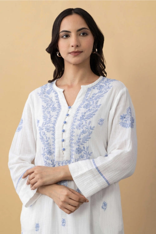 Phae Petunia Co-Ord Set In Crinkle Cotton