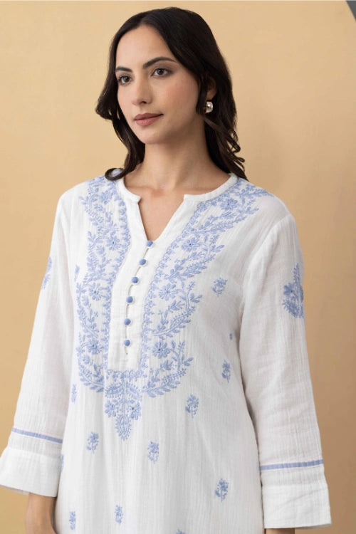 Phae Petunia Co-Ord Set In Crinkle Cotton