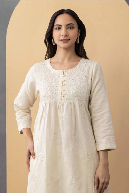 Phae Peony Co-Ord Set In Cotton Linen