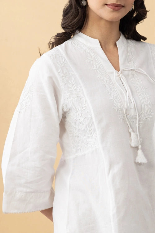 Phae Daffodil  Linen Top