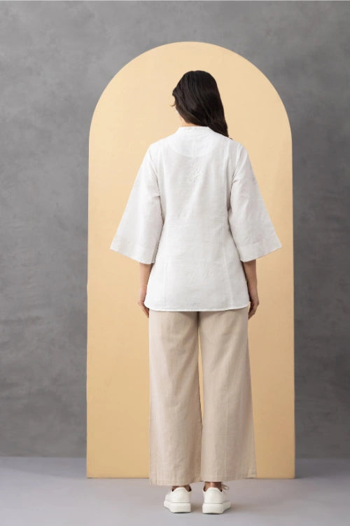 Phae Daffodil  Linen Top